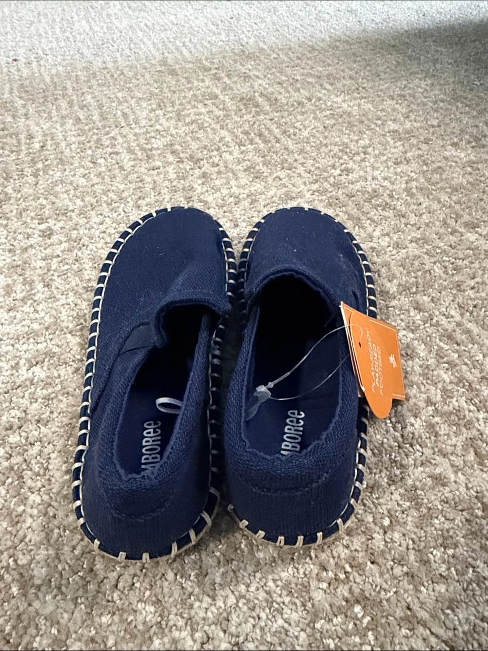 Gymboree Navy Blue Slip-On Moccasins for Kids